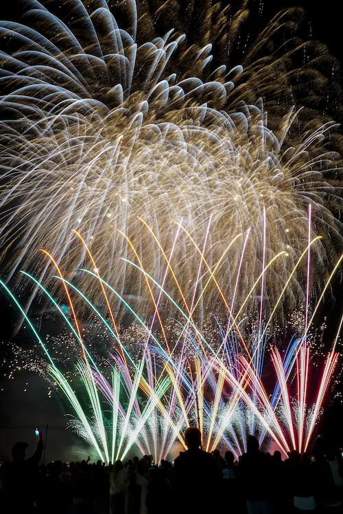 梓川地区ちょっとだけ花火をみませんか